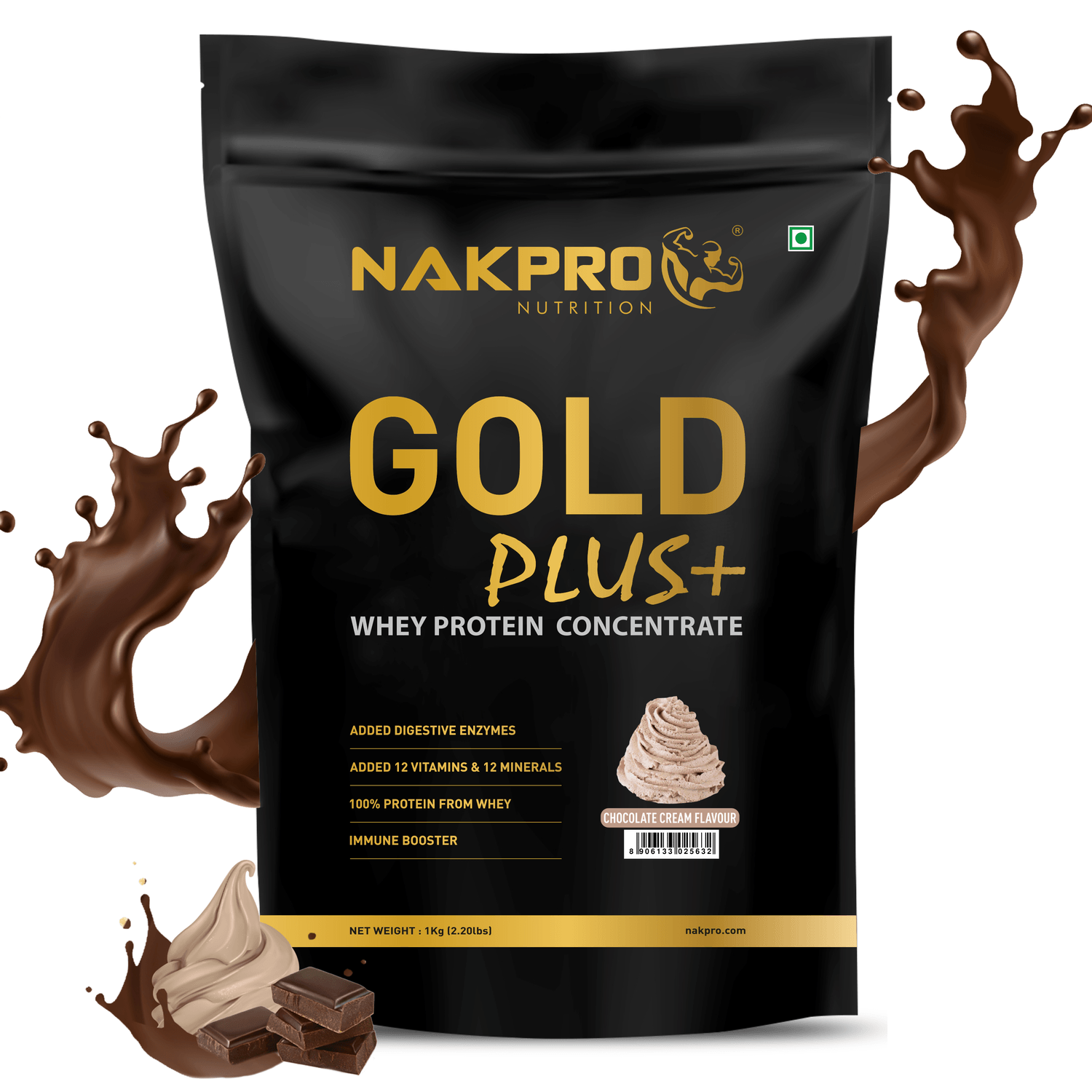 NAKPRO GOLD 100% Whey Protein – Imported Quality at an Affordable Price