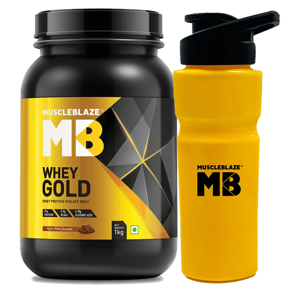 MuscleBlaze Biozyme Gold Whey Protein