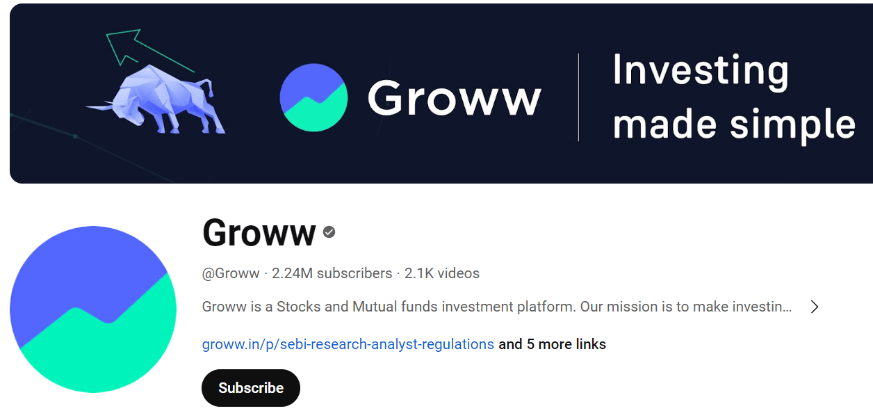 Groww App: Simplicity Meets Excellence