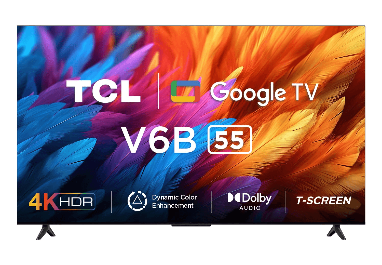 TCL 139 cm (55 inches) Metallic Bezel-Less Series 4K Ultra HD Smart LED Google TV