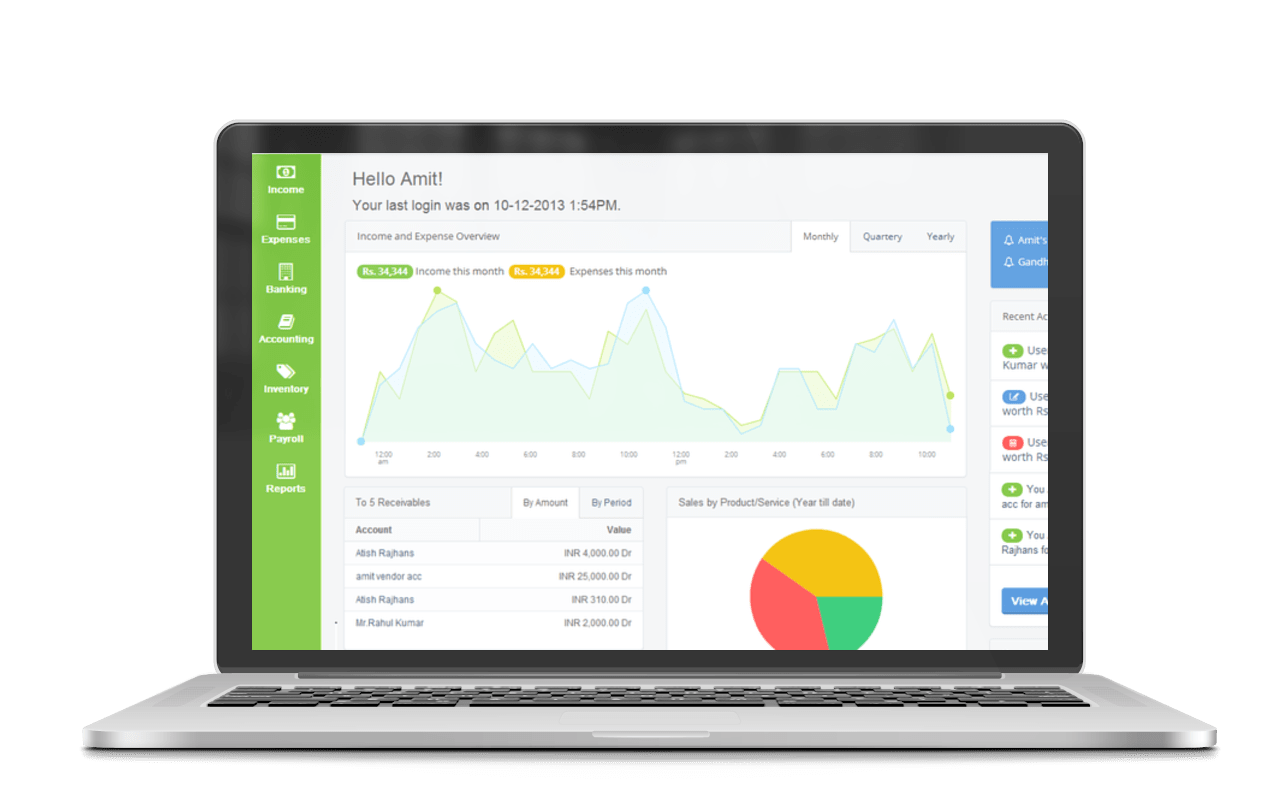 ProfitBooks: Free & User-Friendly