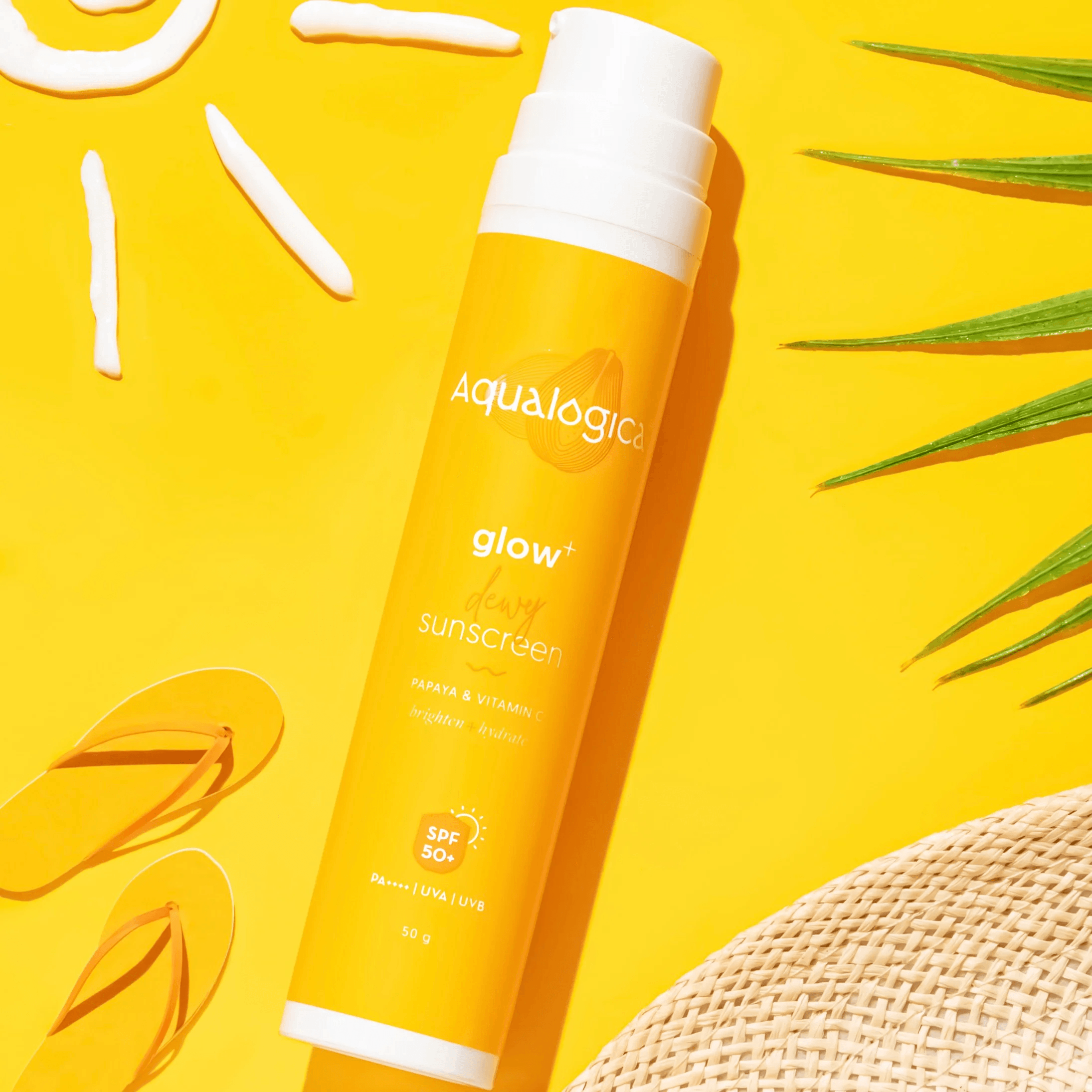 Aqualogica Glow+ Dewy Sunscreen SPF 50 PA++++
