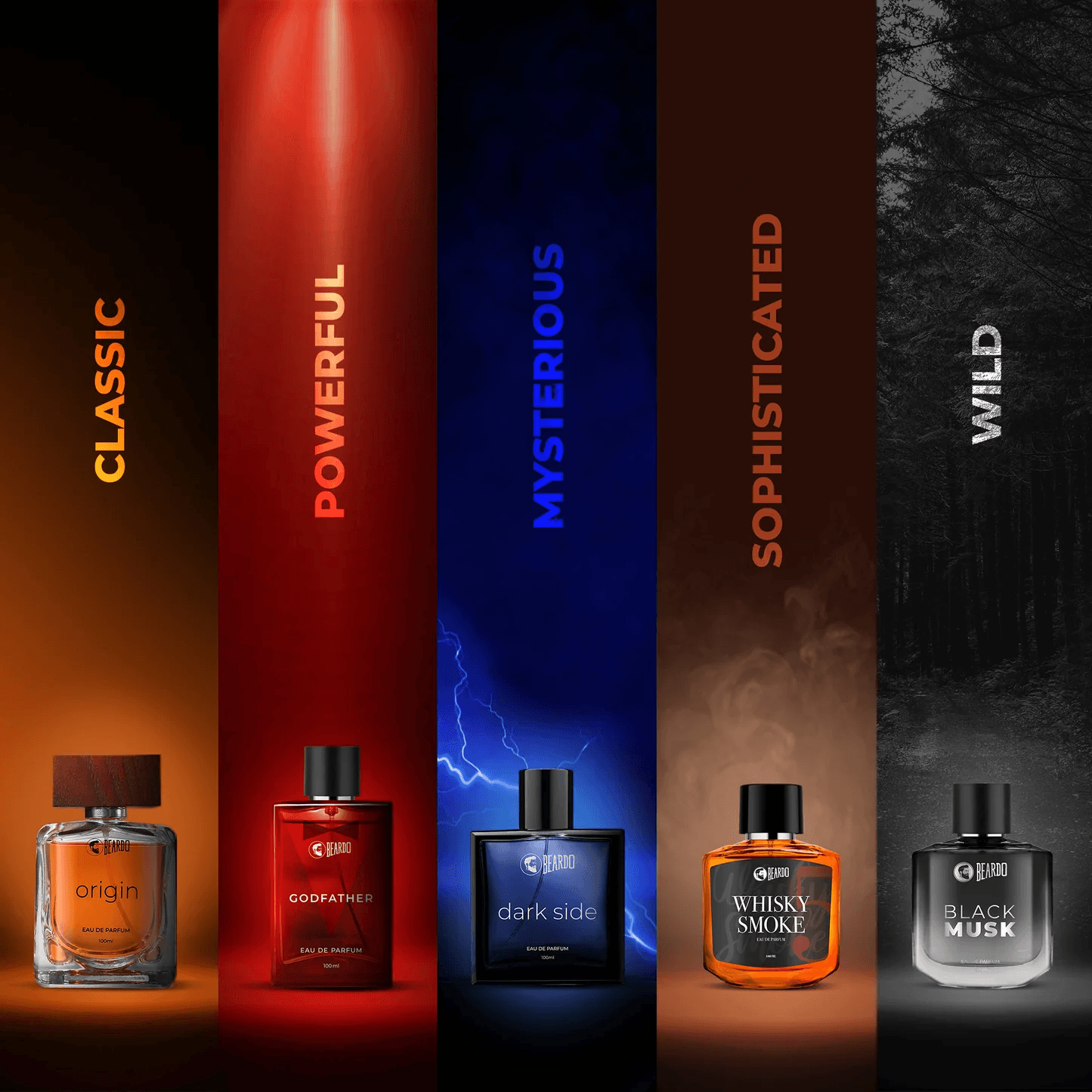 Beardo Whisky Smoke Perfume for Men, 100ml – A Rugged Charisma