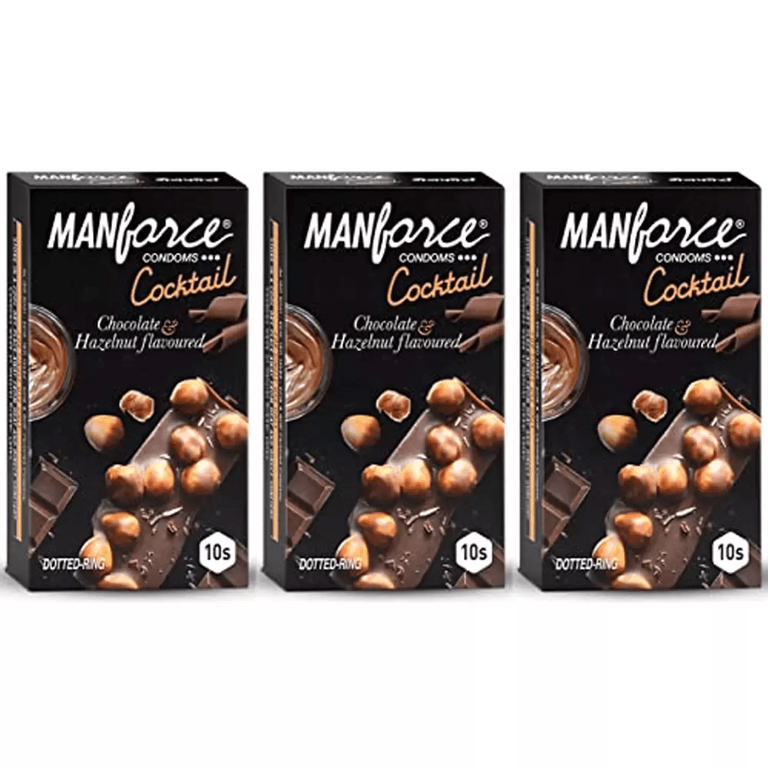 Manforce Cocktail Chocolate And Hazelnut Flavour Condom: A Flavorful Twist