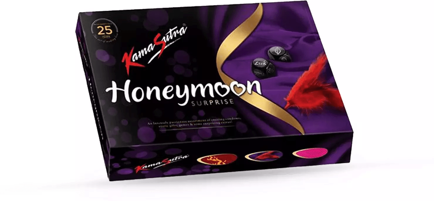 Kamasutra Honeymoon Surprise Condoms: Explore New Sensations