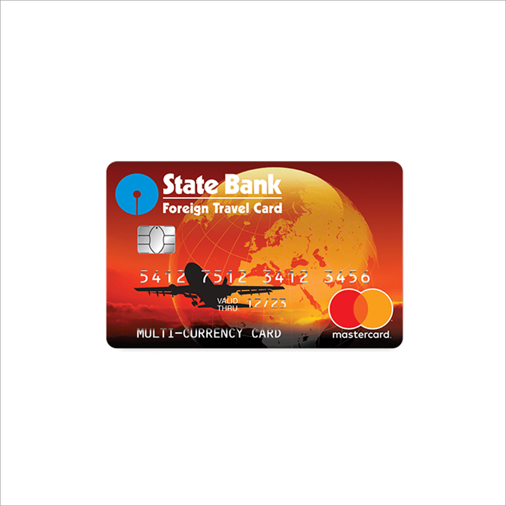 State Bank Multi-Currency Foreign Travel Card: Trusted by Millions