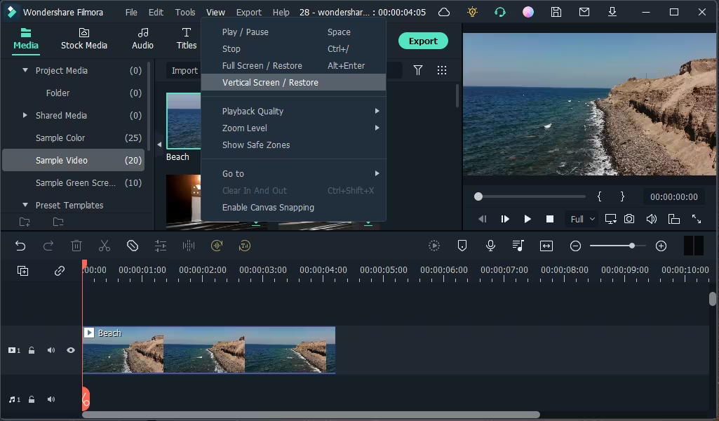 Wondershare Filmora: AI-Powered Simplicity