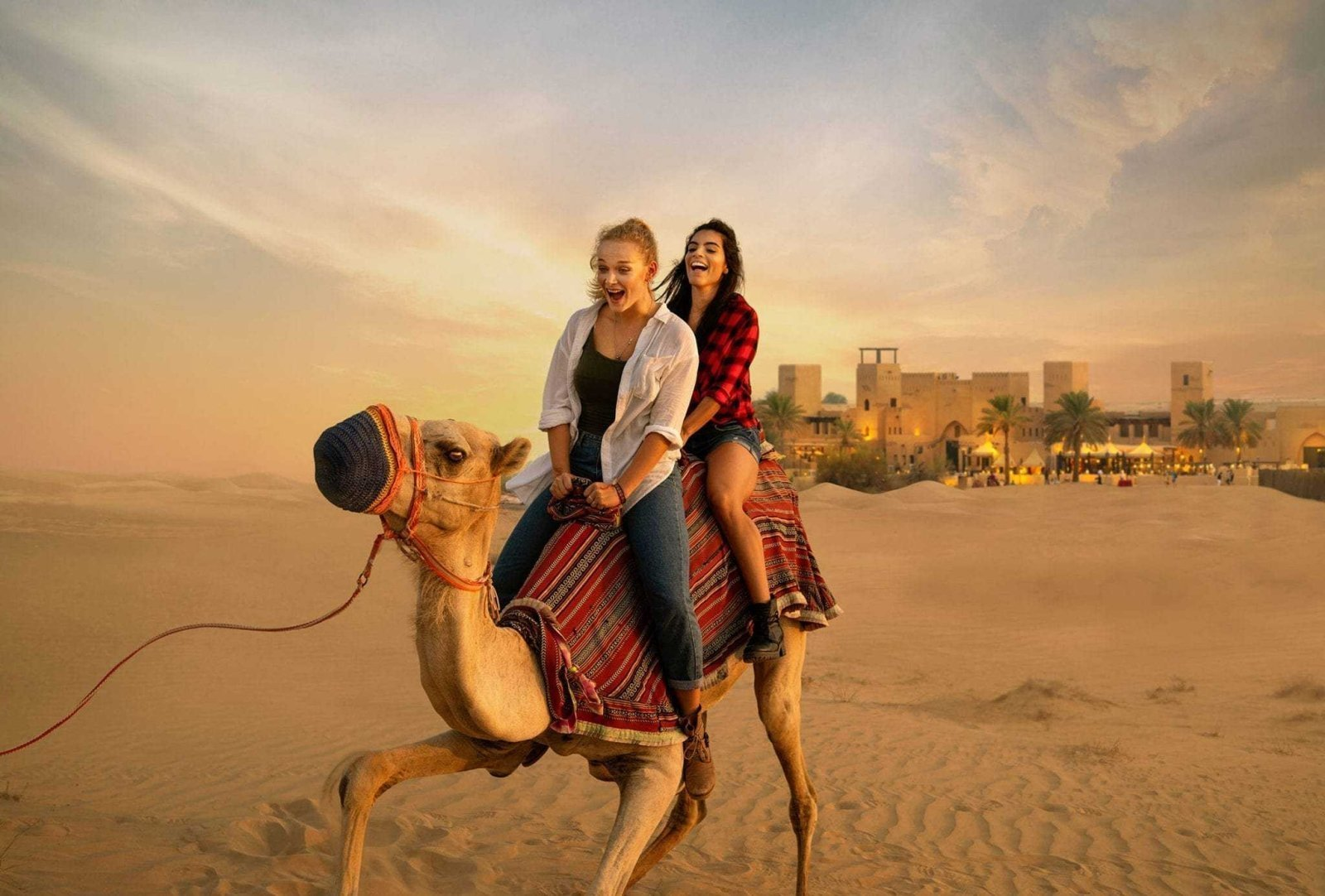 Dubai Desert Safari with Dune Bashing, ATV Quad, Camel Ride & BBQ