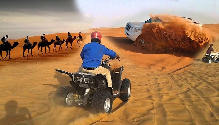 Morning Desert Safari with Quad Biking & More Activities