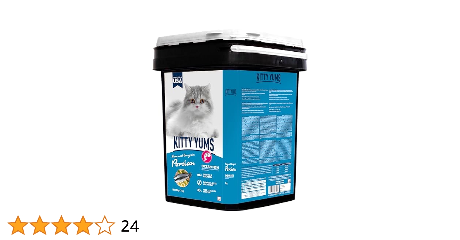 Kitty Yums Dry Persian Cat Food: Best for Persian Breeds