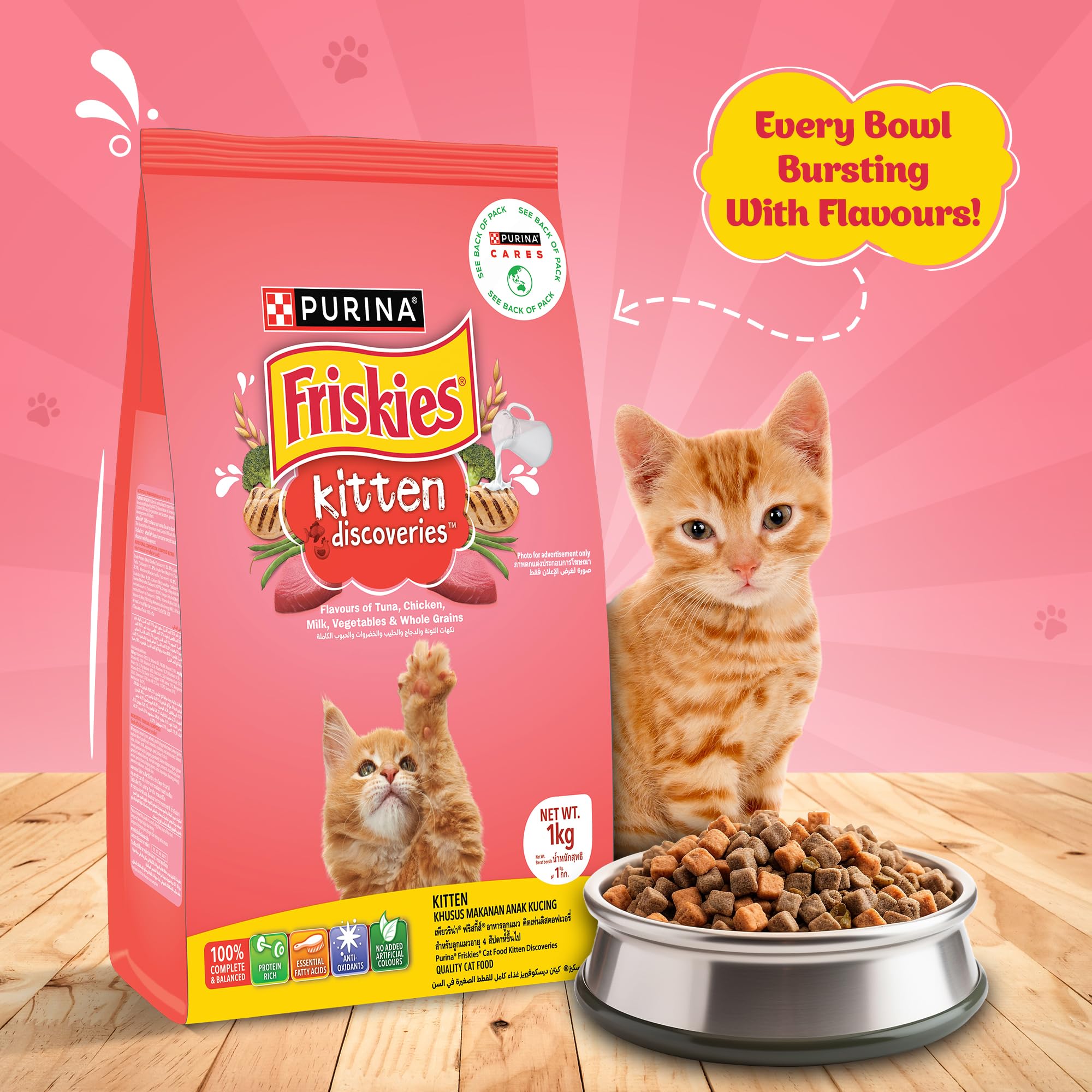 Purina Friskies: A Fun & Flavourful Meal for Your Cat