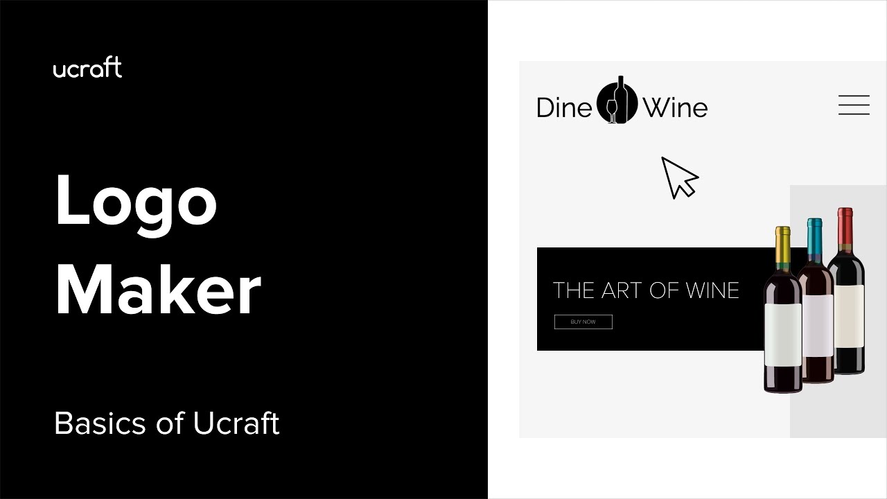 Ucraft Logo Maker – Best for Simple and Minimalistic Logos