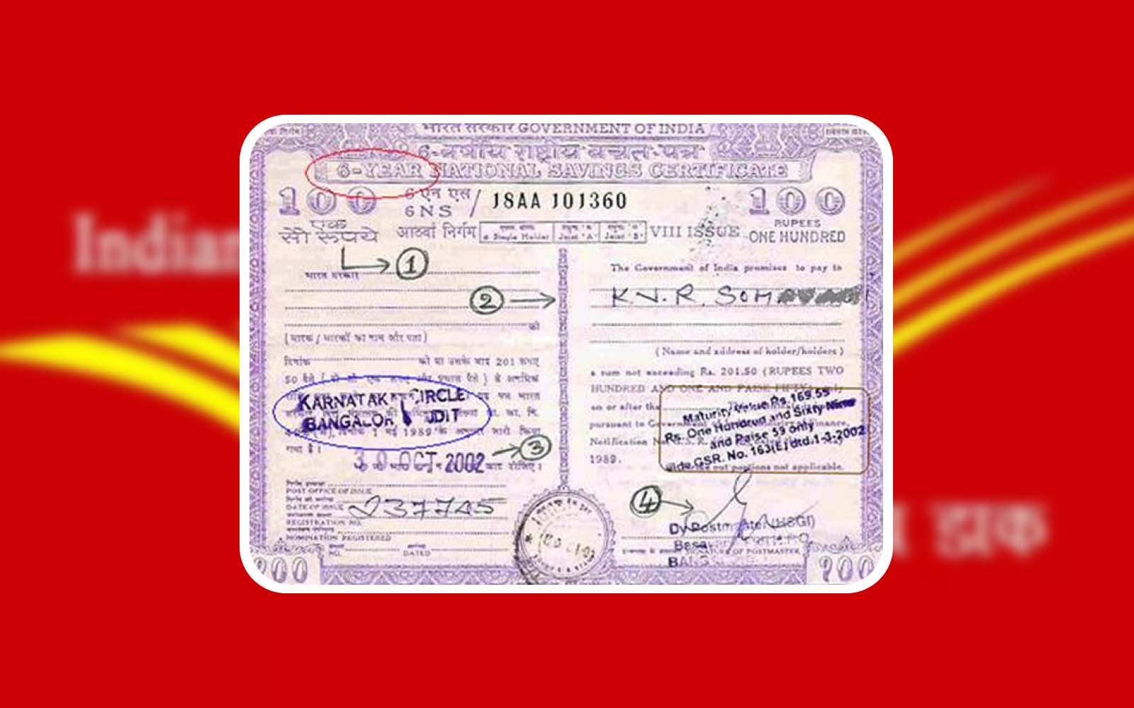 National Savings Certificate (NSC)