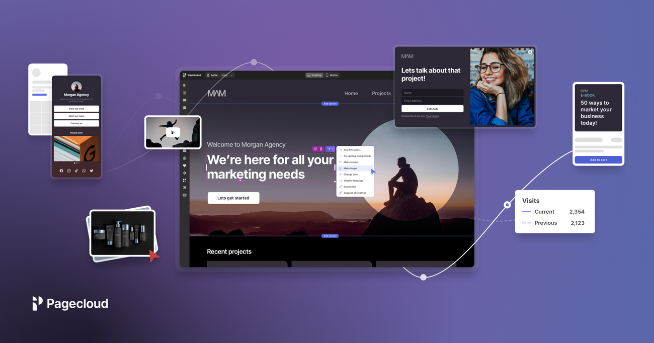 Pagecloud – Best for One-Page Websites