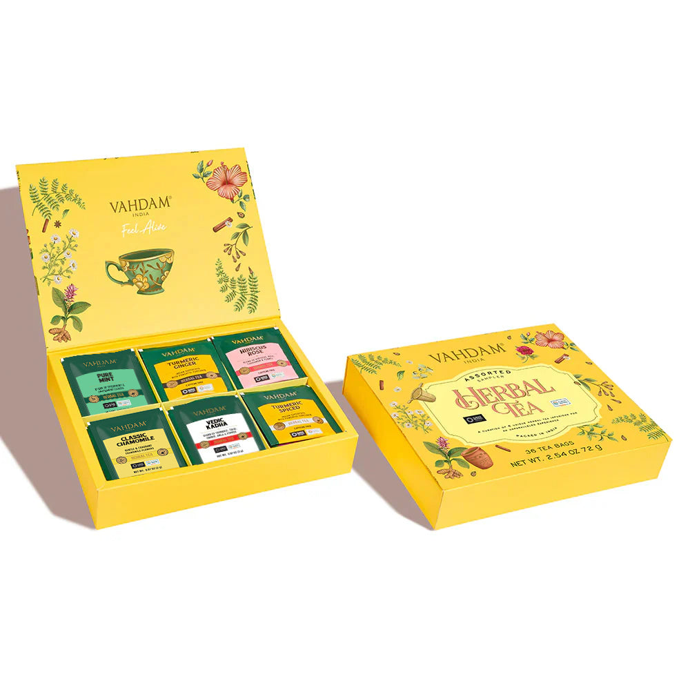 VAHDAM Herbal Tea Gift Set: A Curated Experience