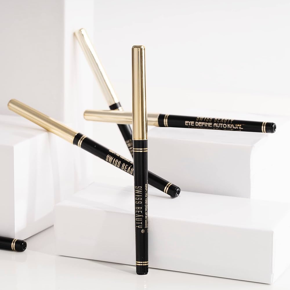 10 Best Kajal Brands: Unveiling the Top Picks for Mesmerizing Eyes Swiss Beauty You & Eye Power Black Waterproof Kajal