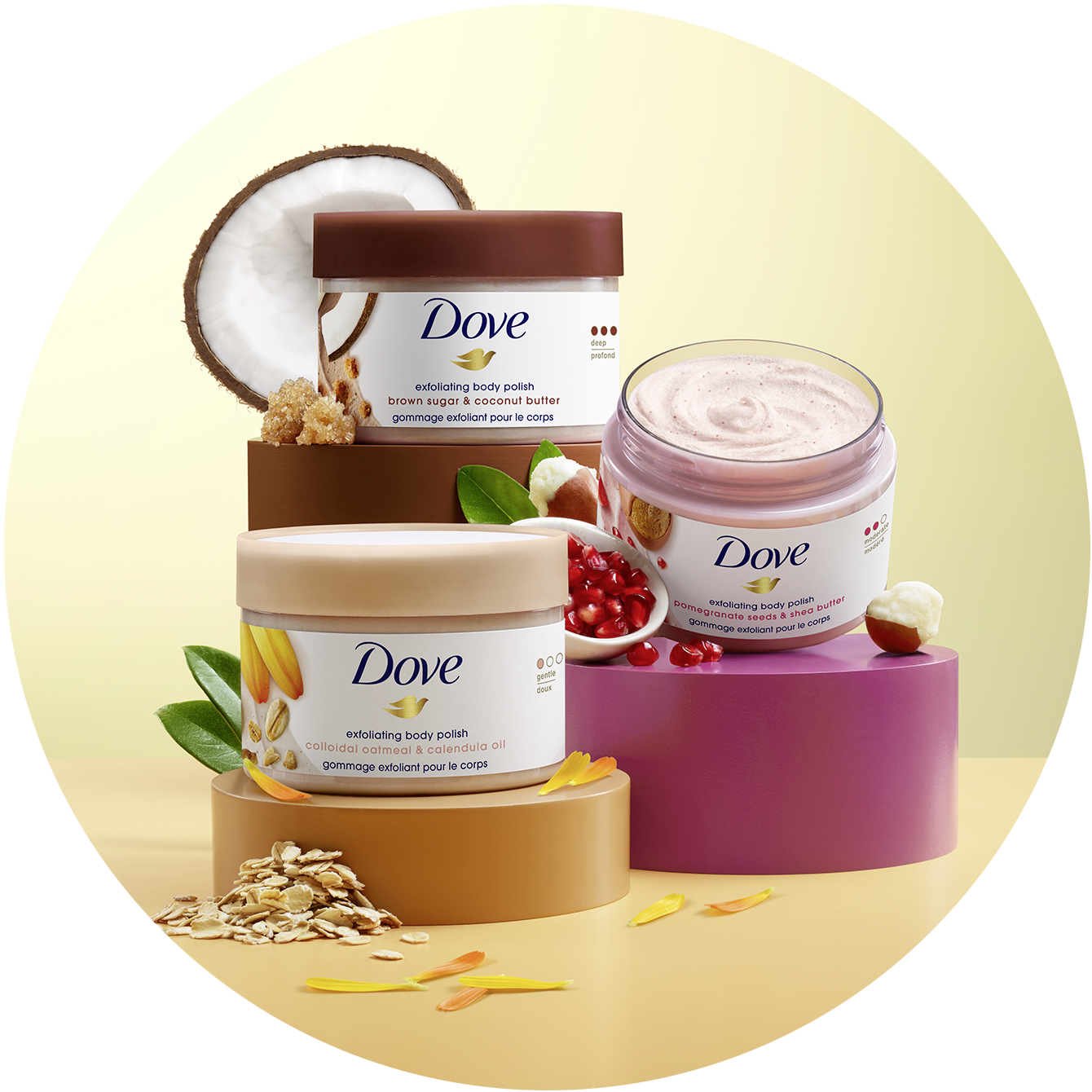 Dove Brown Sugar & Coconut Butter Exfoliating Body Polish