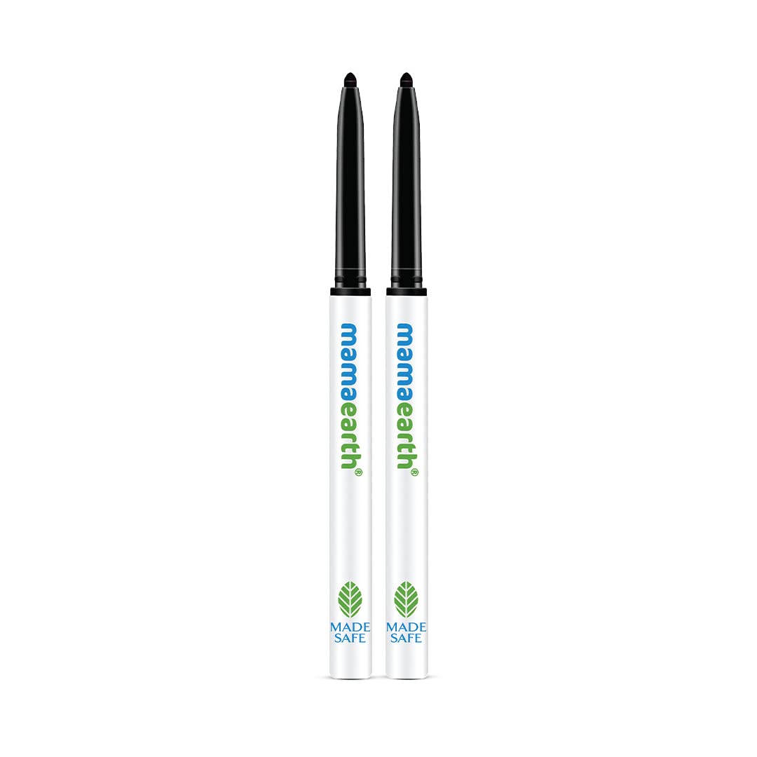 10 Best Kajal Brands: Unveiling the Top Picks for Mesmerizing Eyes Mamaearth Charcoal Black Long Stay Kajal