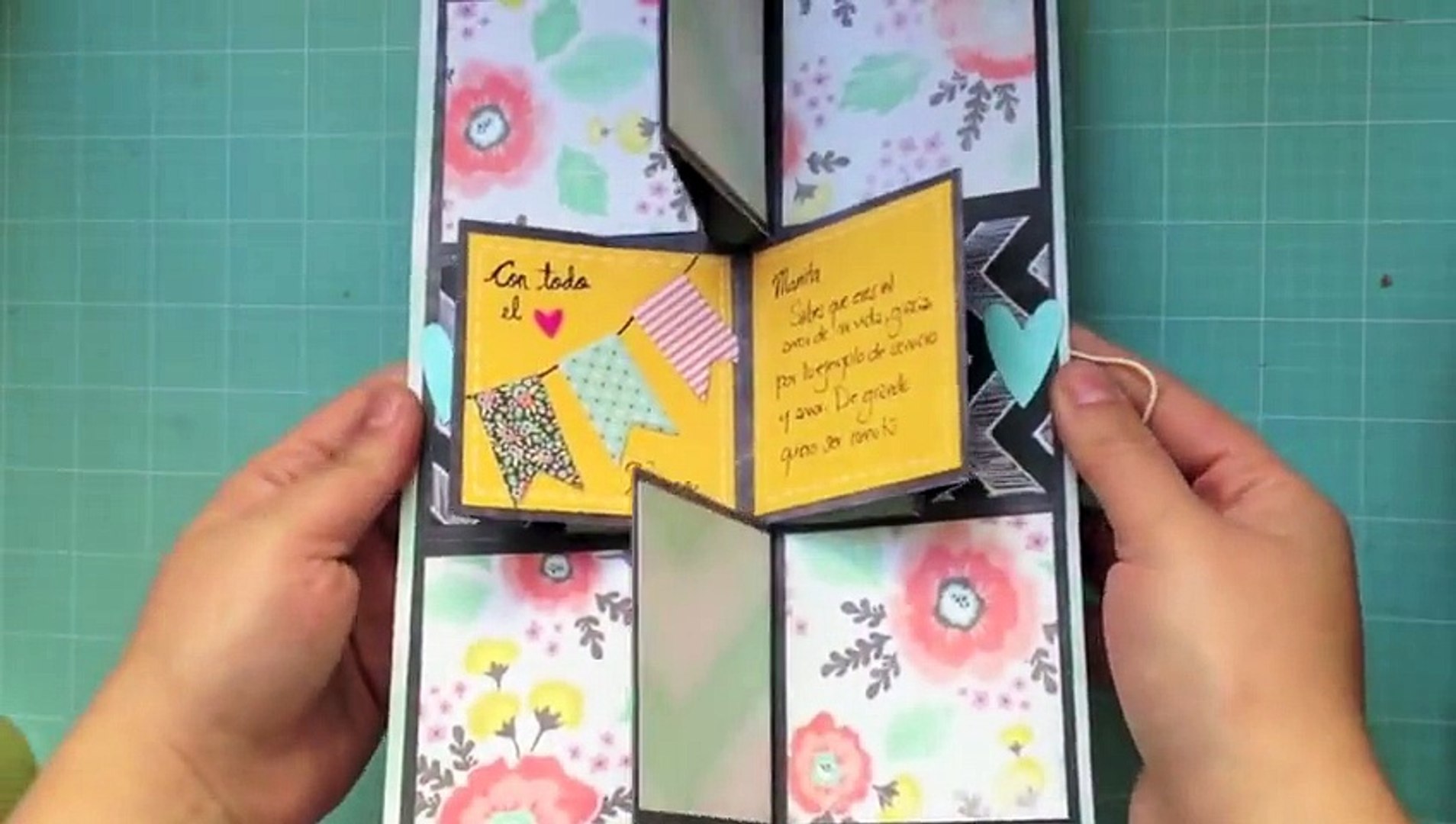 10 Best DIY Birthday Gifts For Friend DIY Memory Scrapbook with Pop-Ups and Letters