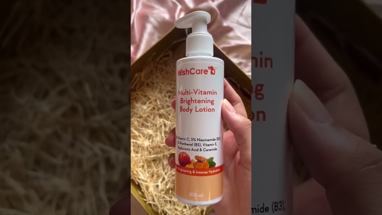 10 Best Body Lotions: Top Picks for Hydrated, Glowing Skin WishCare Multi-Vitamin Brightening Body Lotion