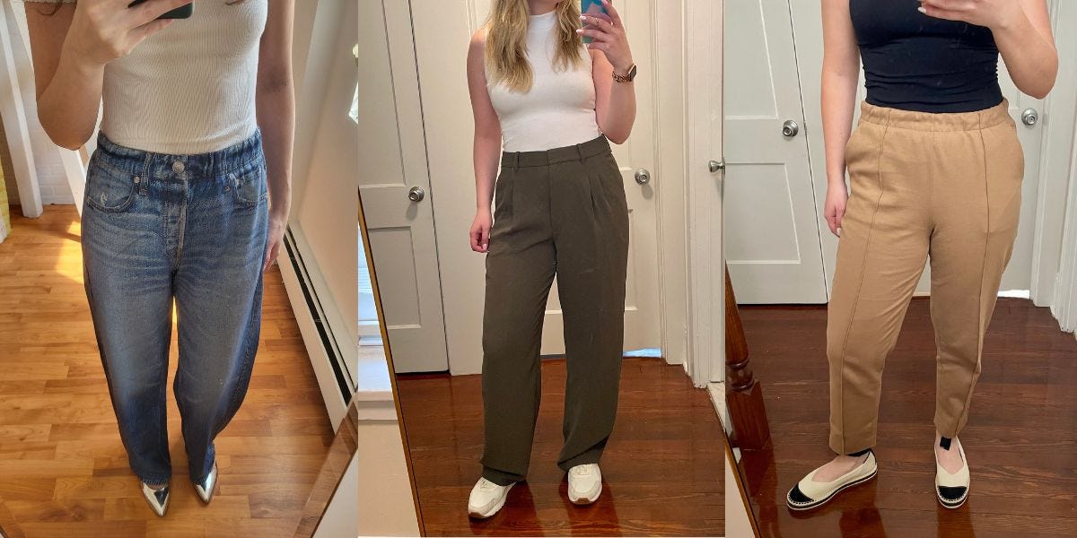 High-Waisted Trousers: Sophisticated Travel