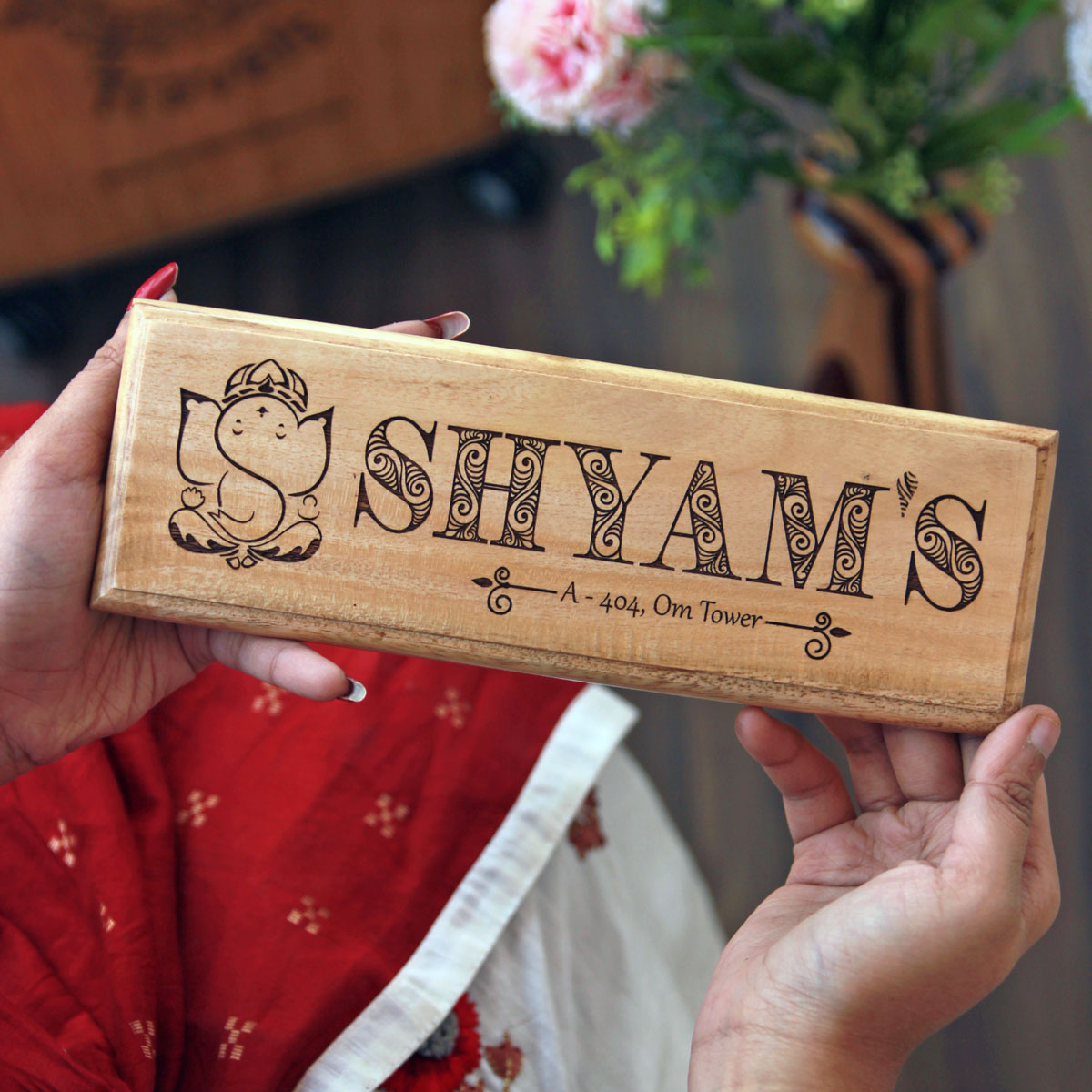 10 Best DIY Birthday Gifts For Friend Hand-Painted Wooden Besties Personalized Door Nameplate